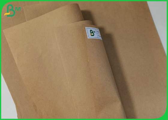 Food Grade 65gsm 70gsm Natural kraft Brown Packing Paper Rolls 600mm width