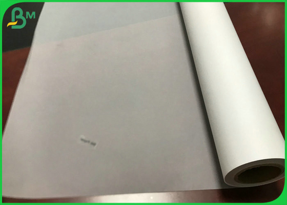 CAD Drawing Transparents Paper 90gsm Smooth Tracing Paper Rolls 30" * 50mts