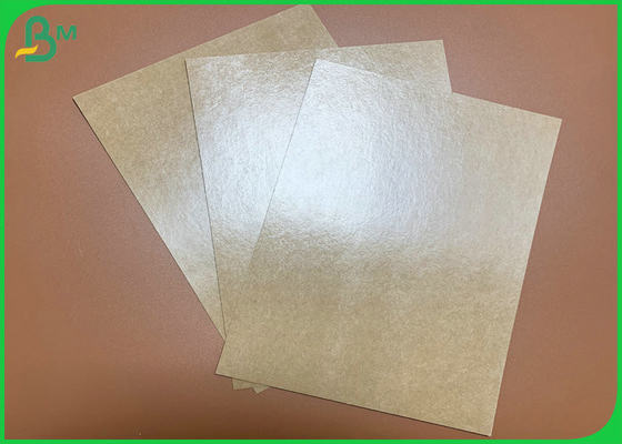 PE Coated High Stiffness Brown Kradt Paper 300gsm For Food Takeaway Box