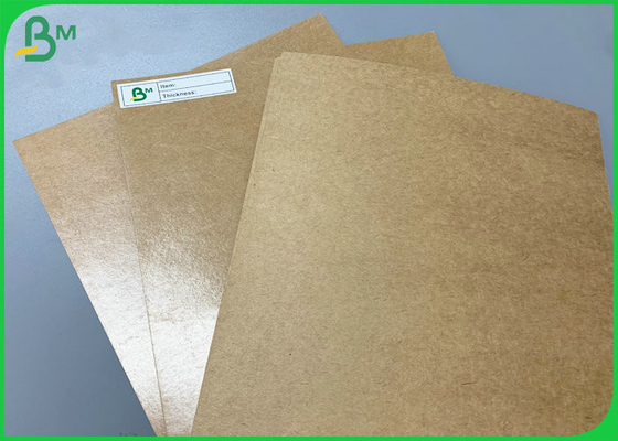 Food Grade Brown Kraft Paper 270gsm With 15gsm PE Coated For Dry Food Box