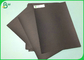 A0 A1 Size 157gsm 200gsm Pure Black Uncoat Paper For Shipping Bags Making