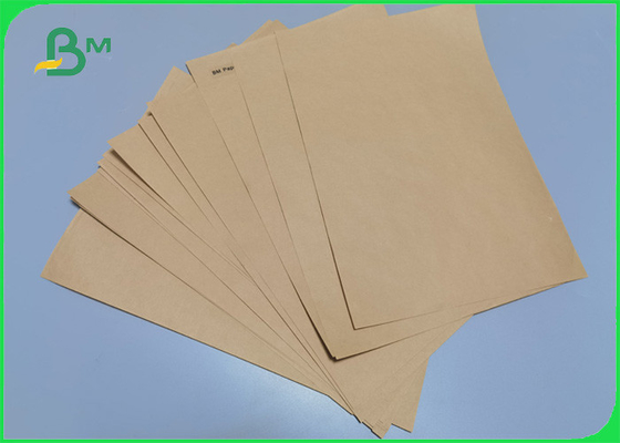 Small Roll Packaging Paper 60gsm 80gsm Brown Interleave Paper With 25kg/ Roll