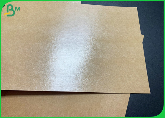 Oilproof 20gsm PE Coated 300gsm Kraft Paper For Disposable Lunch Box