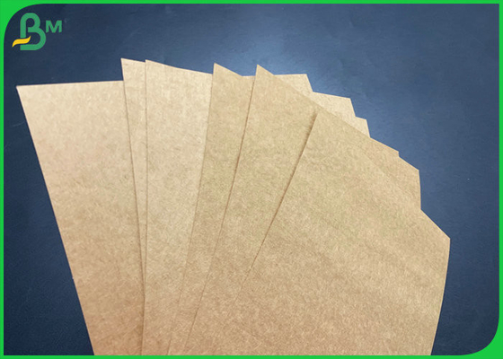 Oilproof 20gsm PE Coated 300gsm Kraft Paper For Disposable Lunch Box