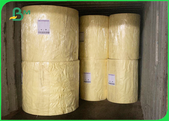 White 55gsm Receipt Paper Jumbo Rolls ATM Slips Paper 40 Inch Roll