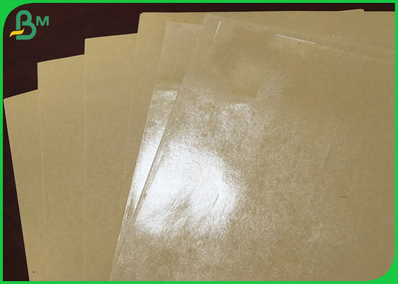 Waterproof 150gsm Brown Kraft Paper With PE Coated For Nuts Bag