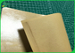 Waterproof 150gsm Brown Kraft Paper With PE Coated For Nuts Bag