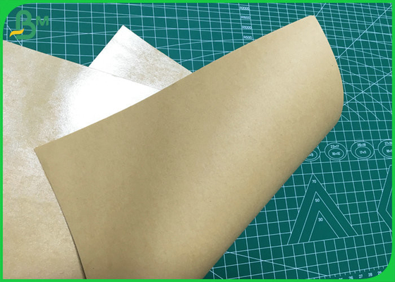 Waterproof 150gsm Brown Kraft Paper With PE Coated For Nuts Bag