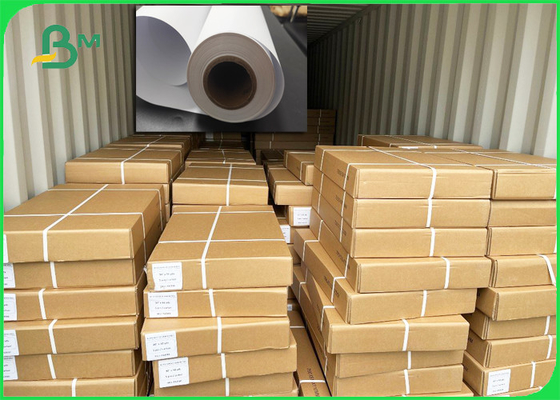 Uncoated Inkjet White Drawing Paper 30" X 150ft #20 CAD Drawing Paper