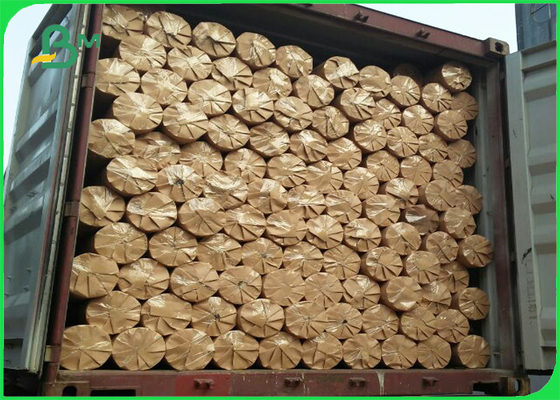 100gsm Recyled Kraft Pattern Paper Jumbo Roll 72" Garment Factory Use