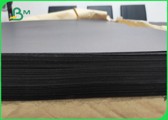 450gsm Double Sided Black Color Cardboard Sheet For Packaging