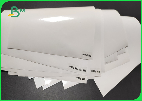 80gsm Printable Premium Glossy Label Paper Smooth Bright White