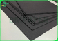 Mix Wood Pulp Matt 150gsm 350gsm Double Blank Black Cardstock Paper Board Sheet
