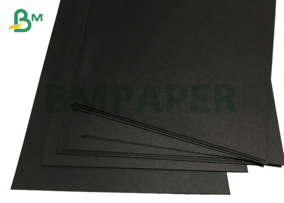 Jumbo Rolls 150gsm 200gsm Double Sides Dark Black Packaging Paper Board