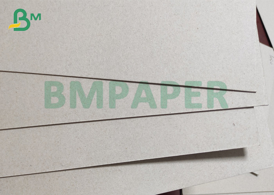 100% Recycled 700gsm Gray Cardboard Sheet Good Stiffness 1.12mm Thick