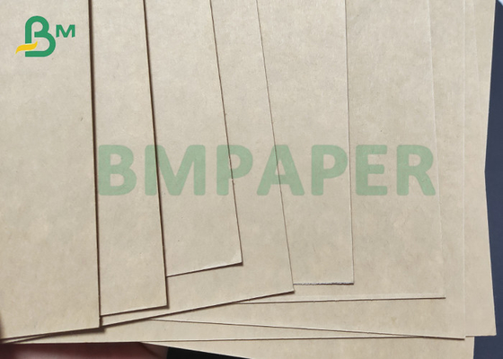 250gsm White Faced Coated Brown Kraft Cardboard Medium Weight Paperboard