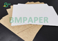 270gsm White Coated Kraft Back Paper Board For Fast Food Package 1189 x 841mm