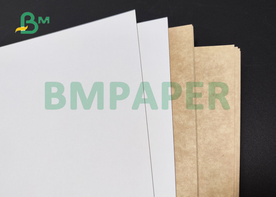 270gsm White Coated Kraft Back Paper Board For Fast Food Package 1189 x 841mm