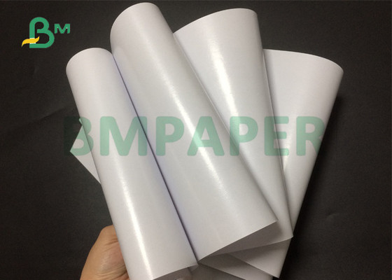 Resistance Water White 80gram 90gram PE Coated Paper Roll For Food Package