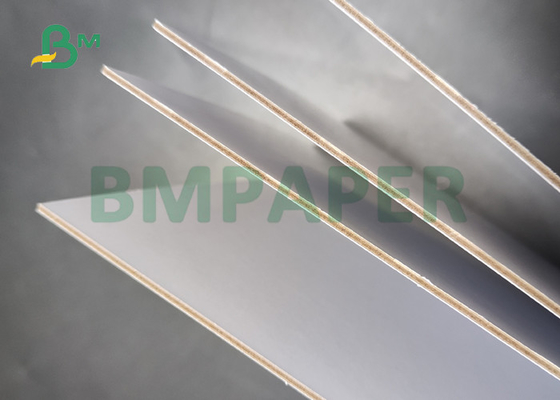 1.5mm 2mm Laminated Duplex Board White Back 70 * 100cm Two Side Coated