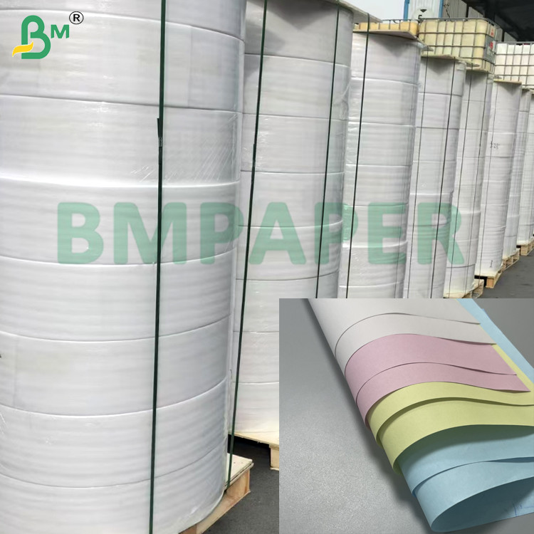 50-75gsm Colored Carbonless Paper CB / CF / CFB A2 650x910mm & Letter ...
