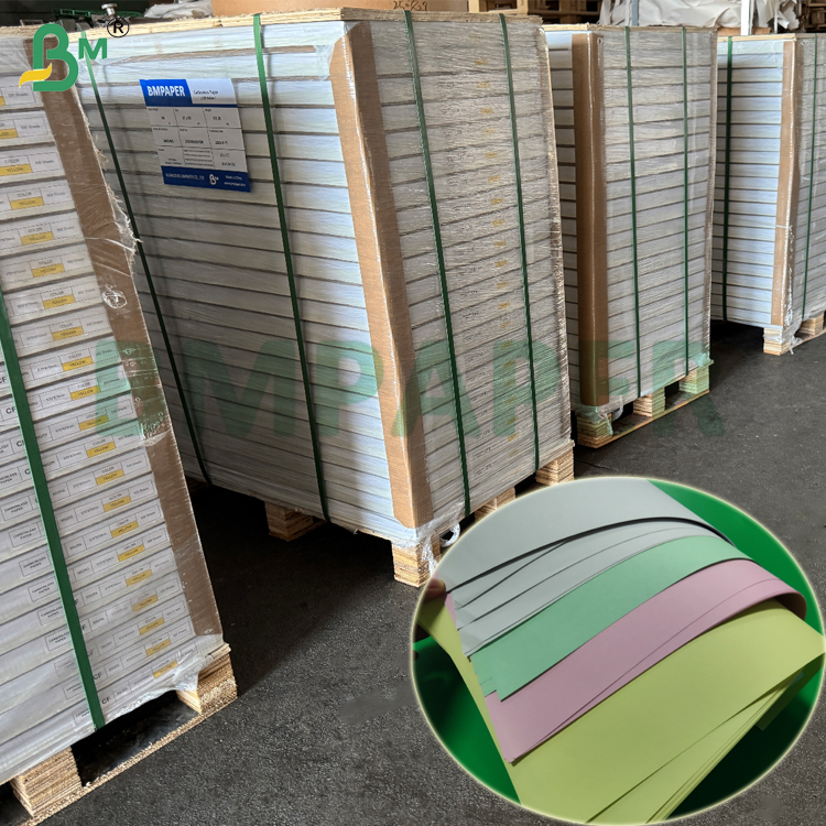 55gsm 75gsm CB CFB CF Carbonless Paper For Office Use Black Image 11