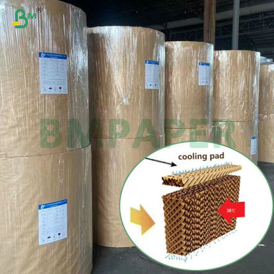 95gsm 105gsm High Wet Strength Absorbent Kraft Paper For Poultry Cooling Pads