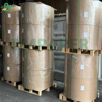 80gsm Smooth Matte Good Folding Black Kraft Paper For Gift Packing Shopping Bags