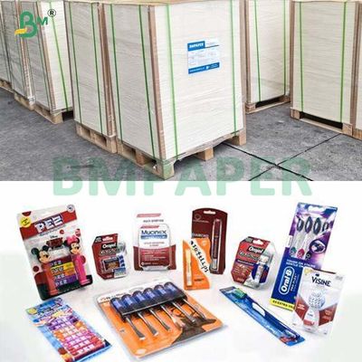 Single Side Blister Face White Cardboard 350gram 400gram for Heat Sealing