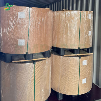 One Side Glossy 70 GSM White Wet - Strength Paper Roll For Beer Label
