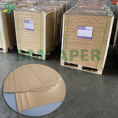 Unbleached PE Coated Cup Bowl Stock 250gsm Leak Proof Food Kraft Paper
