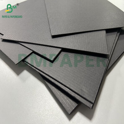 1.5mm 1.7mm Black Color F Flute Corrugated Paperboard For Package 1000 x 1420mm